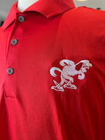Mens AKC Red Polo