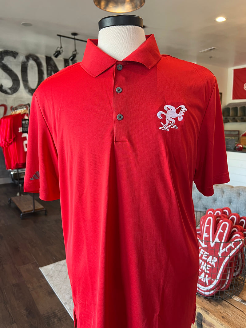 Mens AKC Red Polo