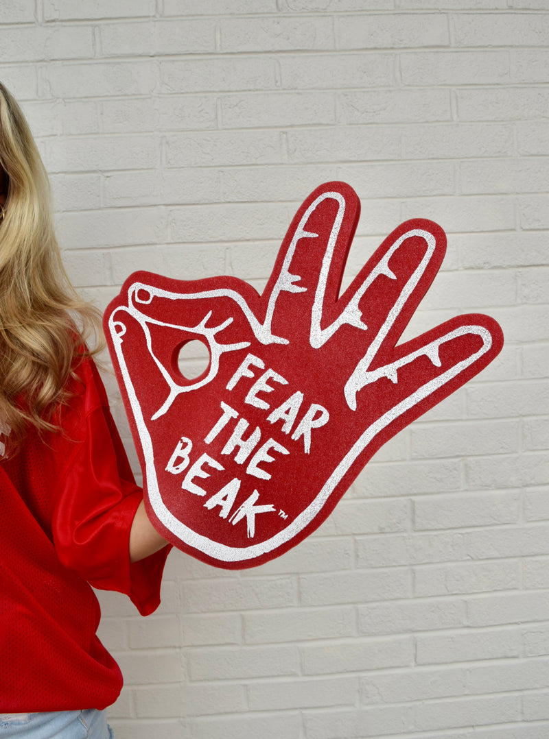 Fear The Beak Foam Hands