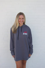 Jax State Lightweight three-striped Hoodie