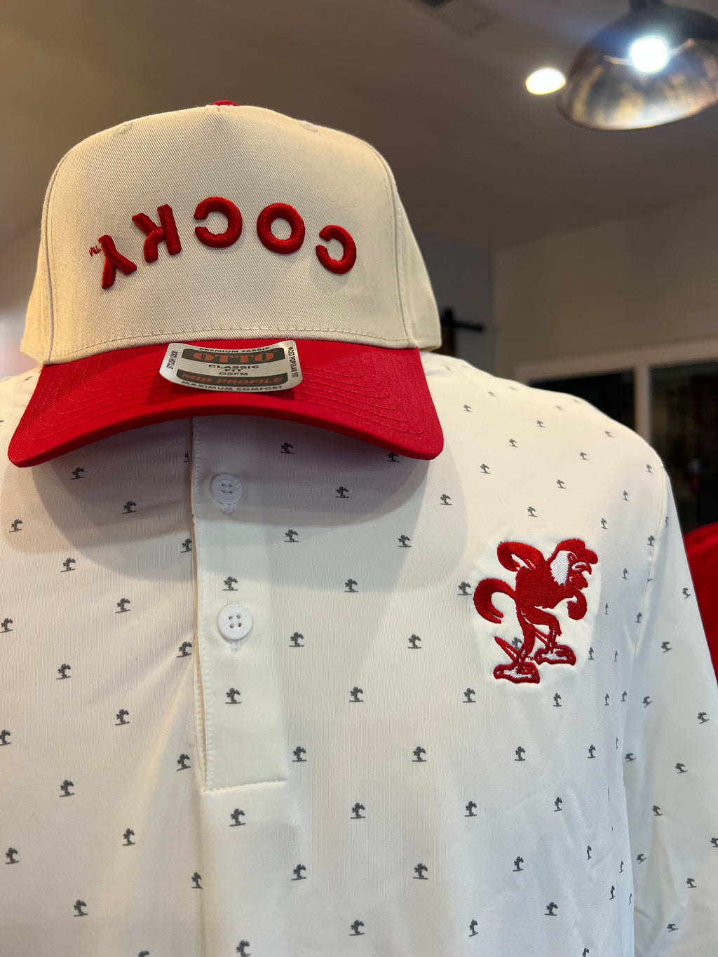 Mens AKC Pattern Polo