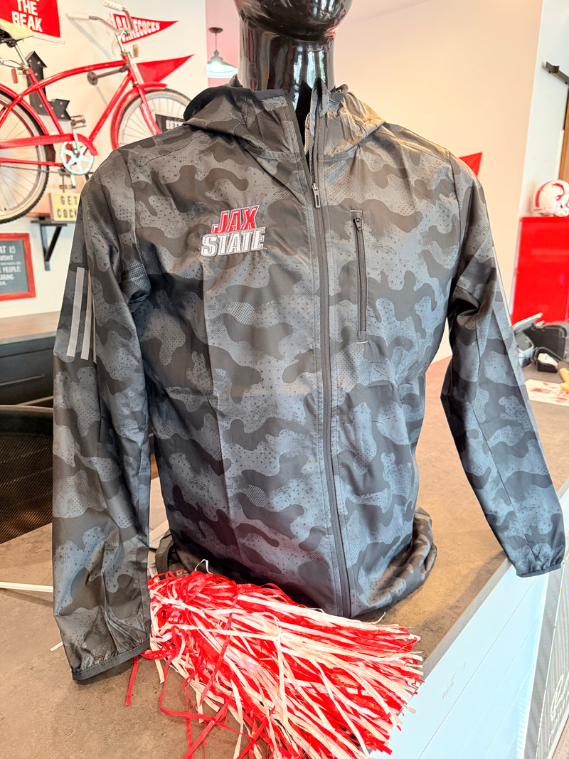 Adidas Hooded Full-Zip Windbreaker