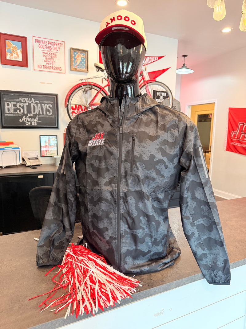 Adidas Hooded Full-Zip Windbreaker