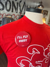 "I'll Fly Away" Spirit Button