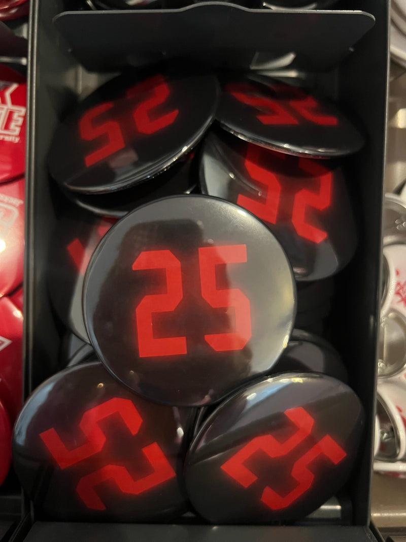"25" Spirit Button