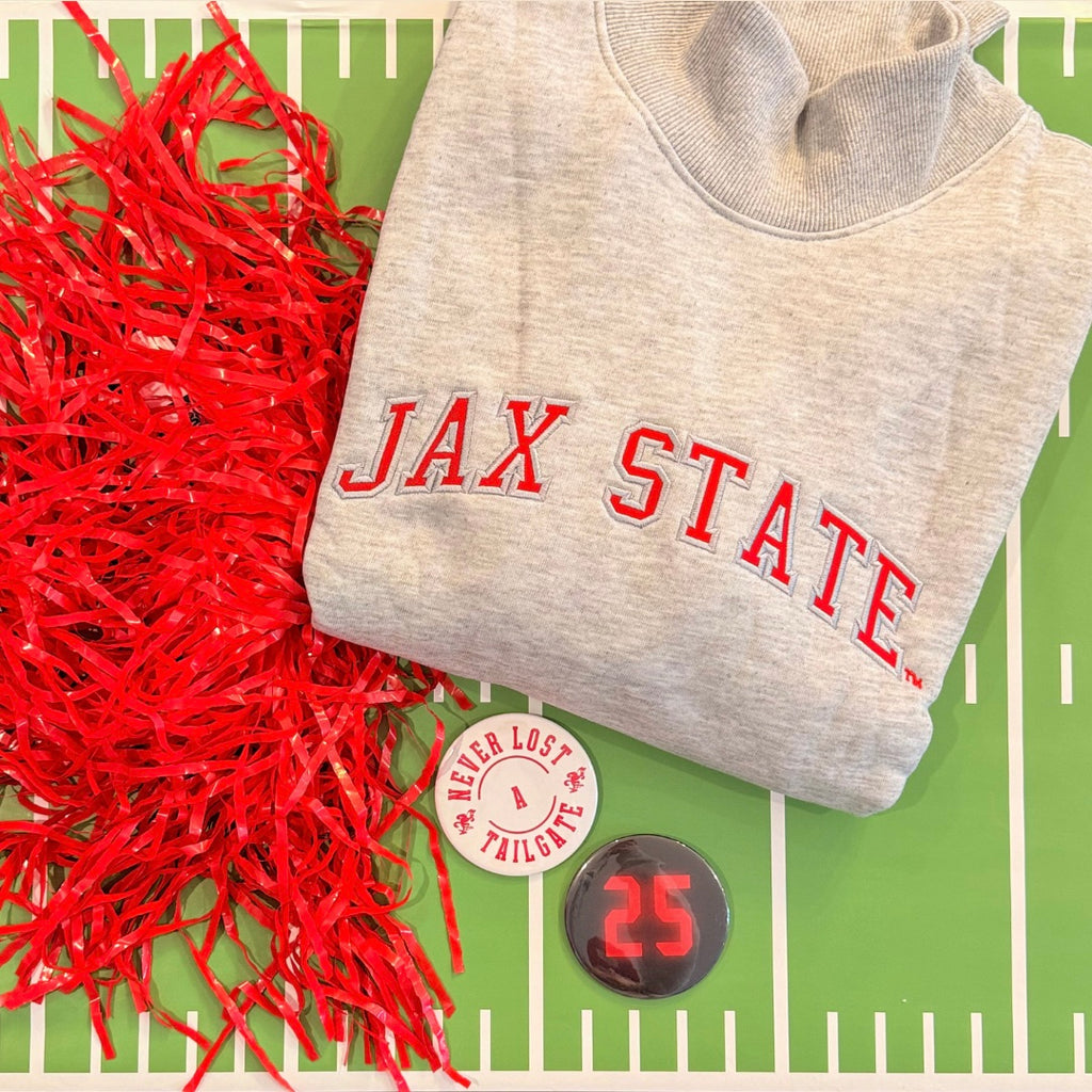 Jax State Mockneck Sweatshirt