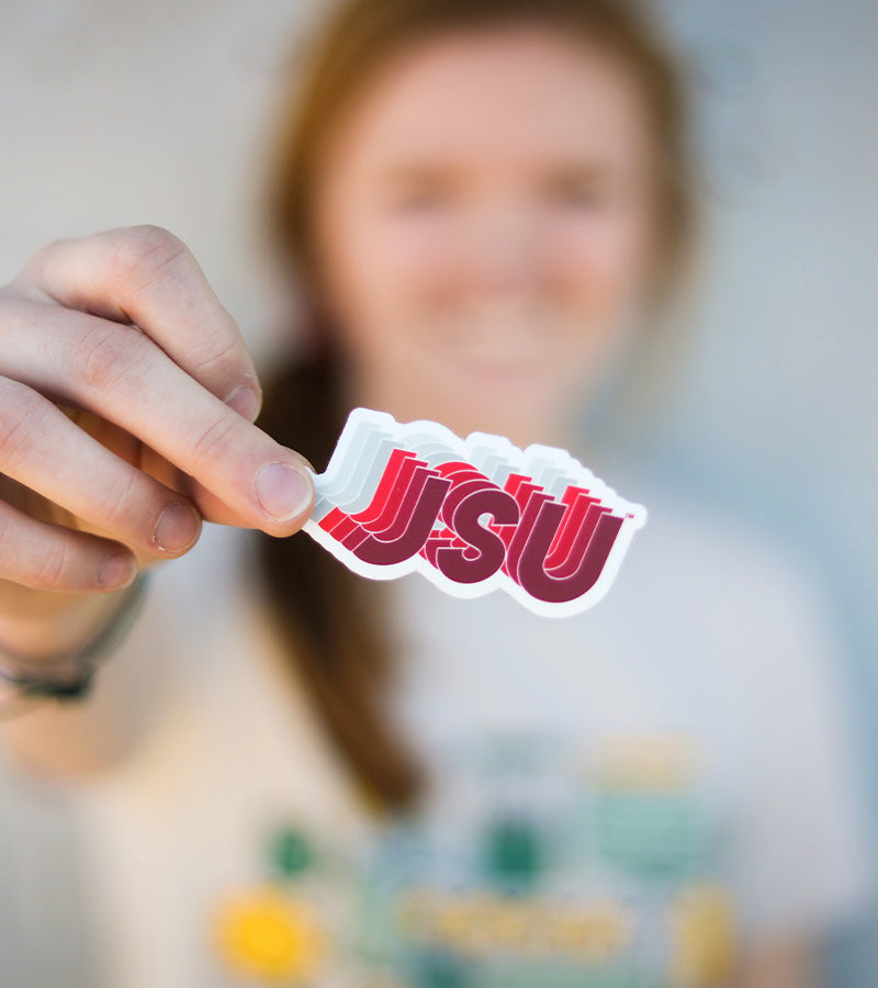 JSU™ Repeated Design Sticker